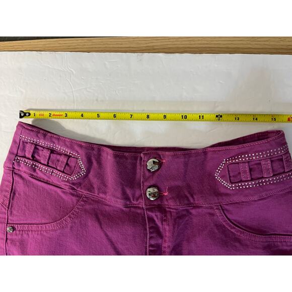 VEROX Colombian Levanta Cola Style Curve Creating Butt Lifting Skinny-Leg Jeans - Picture 8 of 14